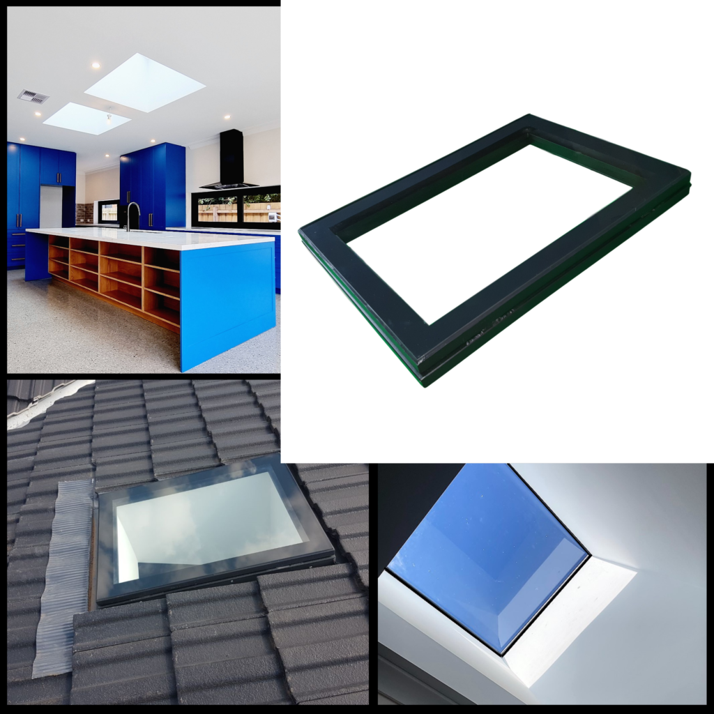 Vivid 950 X 1200mm Fixed Skylight DOUBLE GLAZED Vivid Skylights
