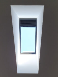 Operable skylight.
