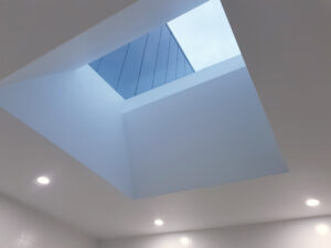 Double glazed skylights installed.