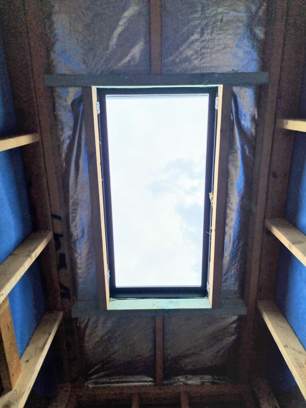 Skylight shaft framing