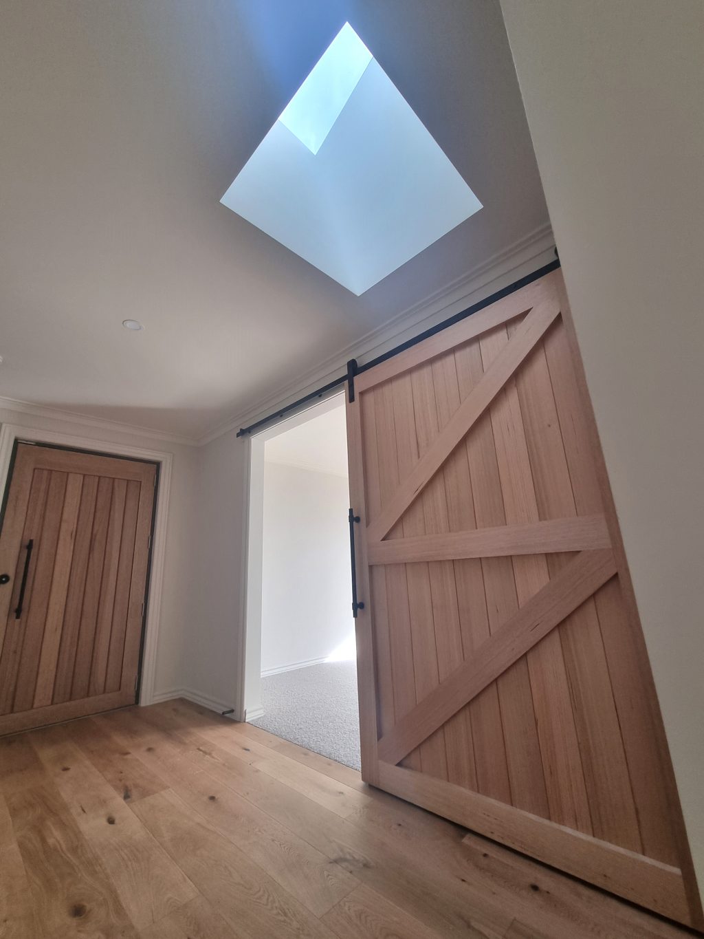 Hallway feature skylight