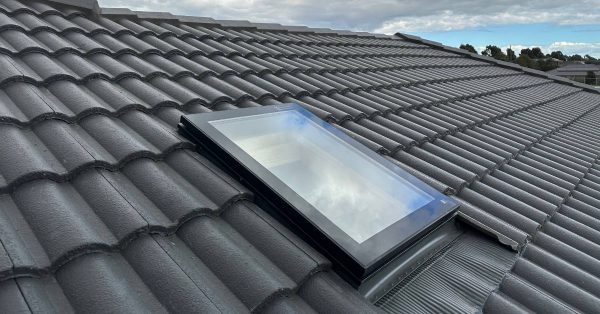 Skylight on the roof.