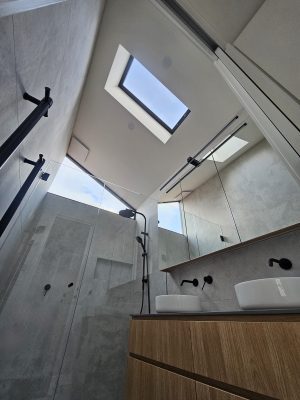 small bathroom skylight