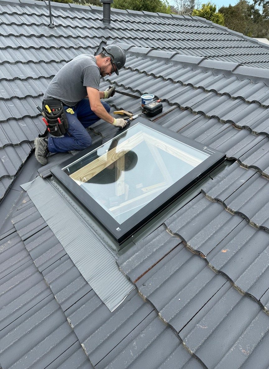 Skylight installation