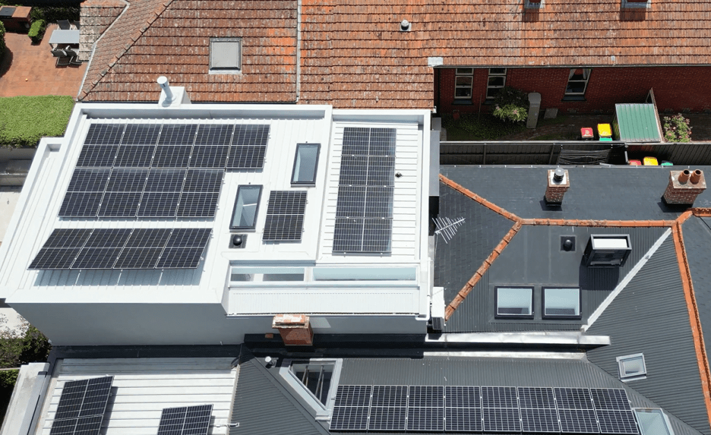 skylight installed on a metal roof
