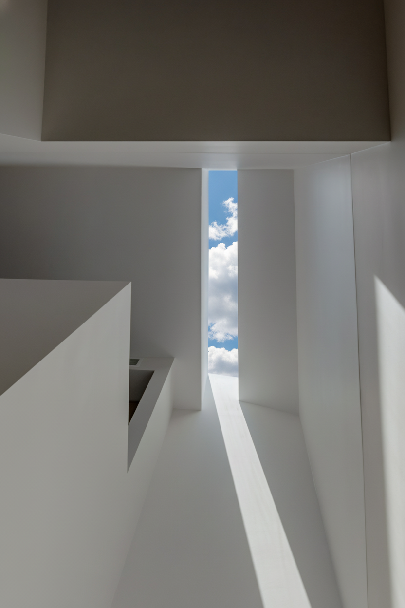 staircase void skylight