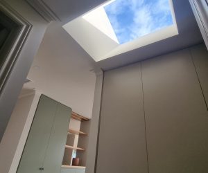 Skylight in pantry area.